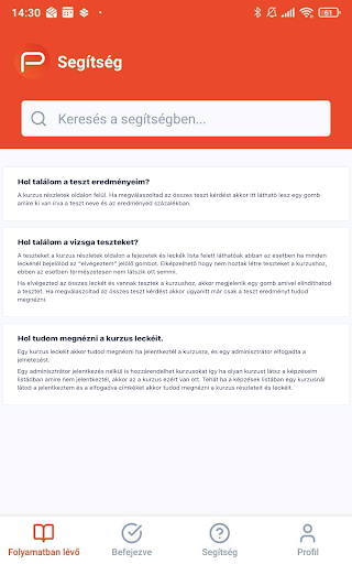 P-Learning ekran görüntüsü