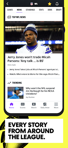 Yahoo Sports: Scores and News ekran görüntüsü