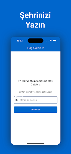 PY Kurye ekran görüntüsü