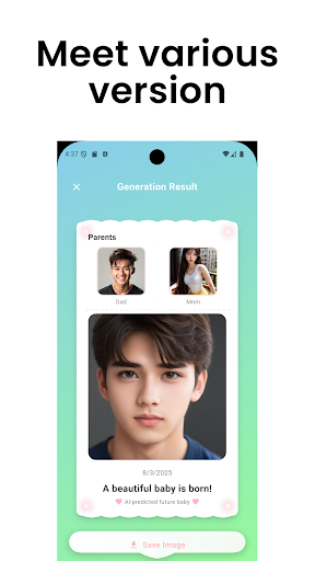 Future AI - AI Baby Generator ekran görüntüsü
