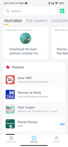 Moon FM - The Podcast App ekran görüntüsü