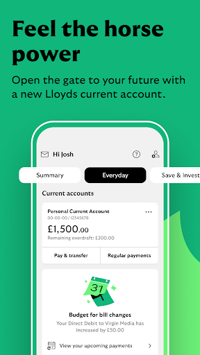 Lloyds Mobile Banking ekran görüntüsü