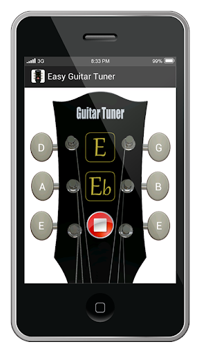 Easy Guitar Tuner ekran görüntüsü