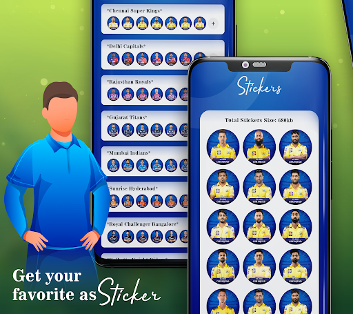 Cricket Stickers for WhtsApp ekran görüntüsü
