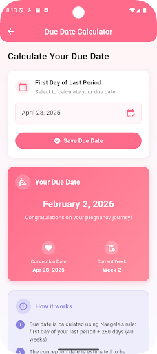 Pregnancy Tracker ekran görüntüsü
