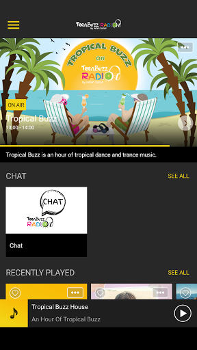 TeenBuzz Radio ekran görüntüsü