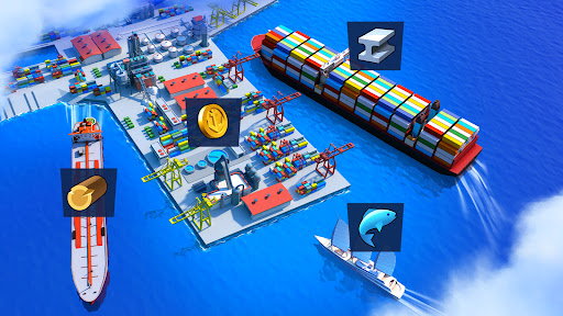 Sea Port: Gemi İşi Stratejisi ekran görüntüsü