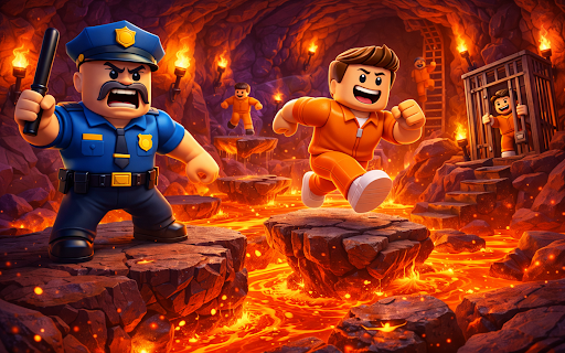 Obby Prison Escape: Obby Run ekran görüntüsü
