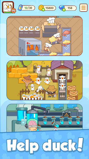Duck Wars: Idle Casual Game ekran görüntüsü