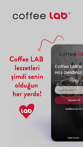 Coffee LAB ekran görüntüsü