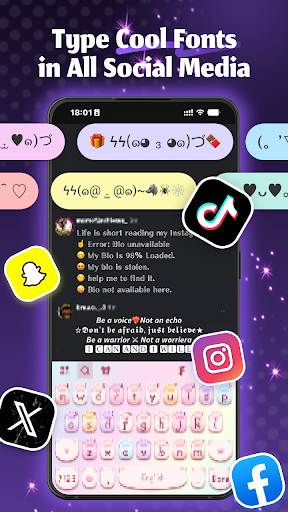 Neon Love Tema ekran görüntüsü