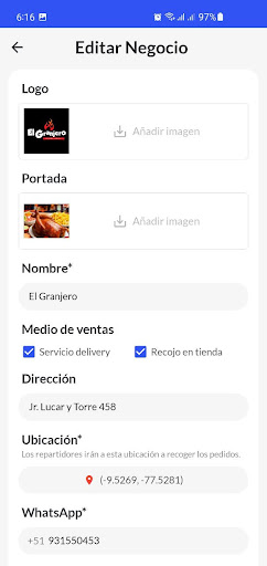 Lo Quiero - Negocios ekran görüntüsü