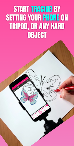 Draw Butterfly Trace & Sketch ekran görüntüsü