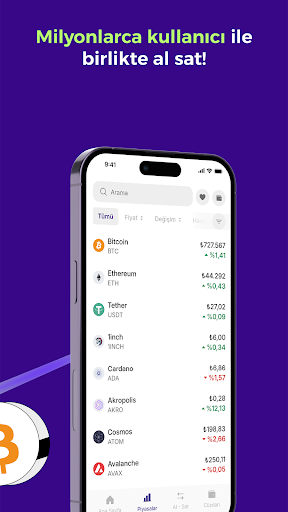BitHero: Kripto Para Borsası ekran görüntüsü