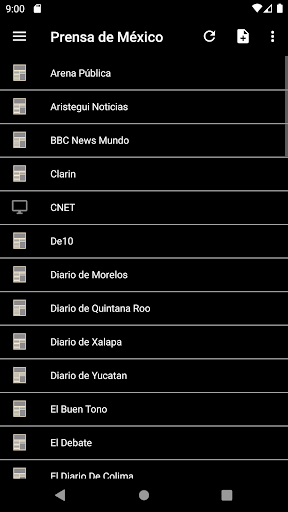 Prensa de México ekran görüntüsü