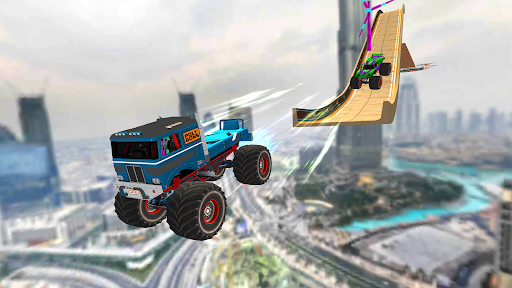 Monster Truck: Stunt Racing 3d ekran görüntüsü