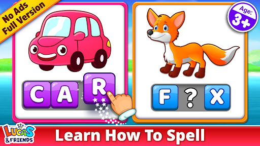 Spelling & Phonics: Kids Games ekran görüntüsü