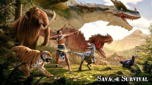 Savage Survival:Jurassic Isle ekran görüntüsü