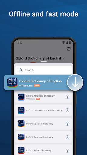 Oxford Dictionary & Thesaurus ekran görüntüsü