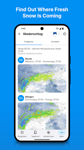 bergfex: Skiing & Tracking ekran görüntüsü