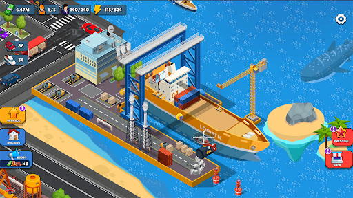 Ship Factory Idle Tycoon ekran görüntüsü