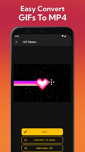 GIF Oluştur, GIF'ten Videoya ekran görüntüsü