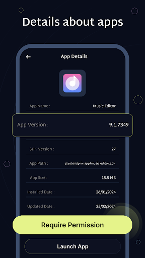 App Info: Store Info ekran görüntüsü