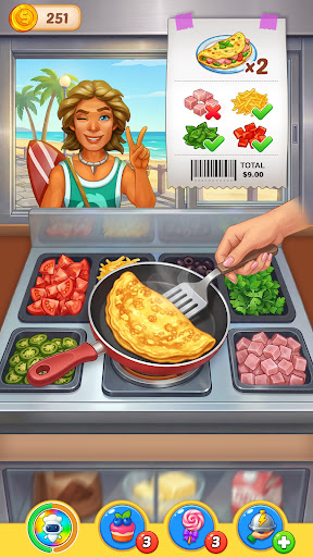 Cooking Crush: mutfak oyunları ekran görüntüsü