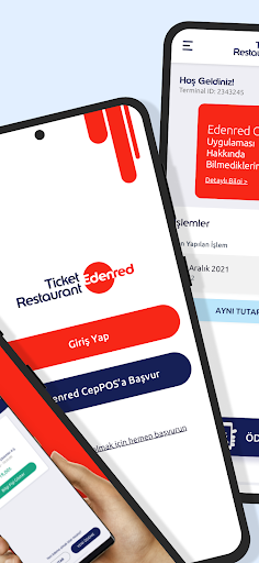 Edenred CepPOS ekran görüntüsü