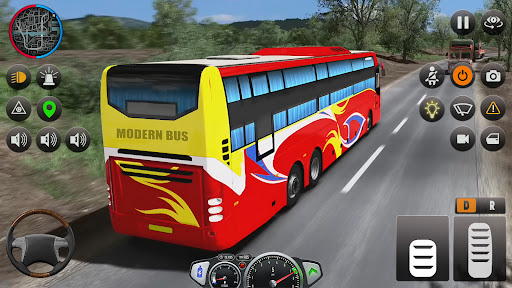City Bus Simulator 3D Bus Game ekran görüntüsü