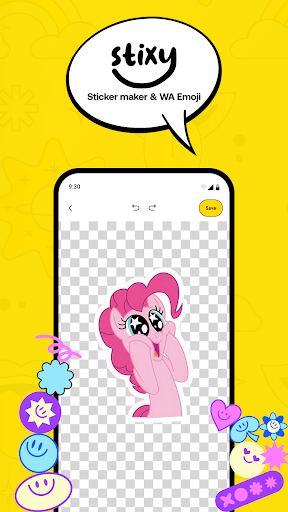 Stixy: Sticker Maker, WA Emoji ekran görüntüsü