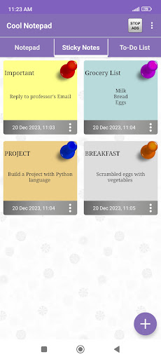 Notepad Rich Text Notes Editor ekran görüntüsü