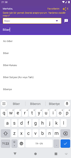 Yemekte Ne Var? ekran görüntüsü