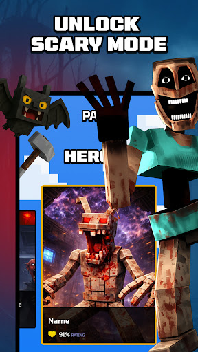 Horror Crafty Mine Mods ekran görüntüsü
