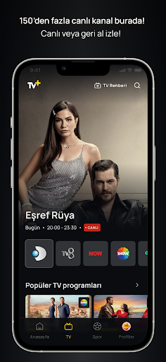 TV+: Film, Dizi & Canlı TV ekran görüntüsü