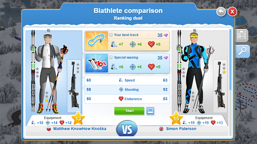Biathlon Mania ekran görüntüsü