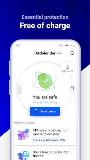 Bitdefender Antivirus ekran görüntüsü