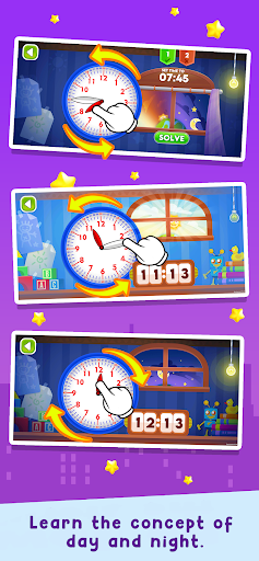 Telling Time Academy ekran görüntüsü