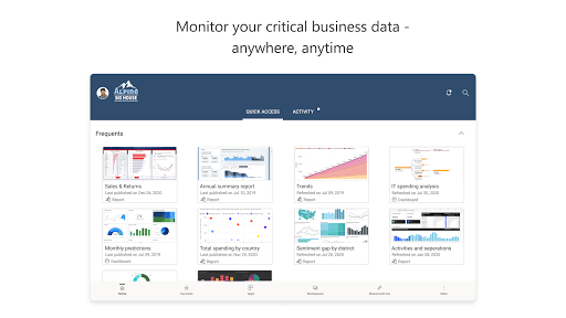 Microsoft Power BI ekran görüntüsü