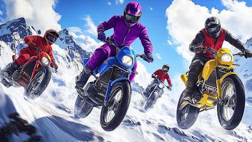 Stunt Motorcycle Racing Game ekran görüntüsü