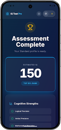 iQ Test Pro Offline Edition ekran görüntüsü