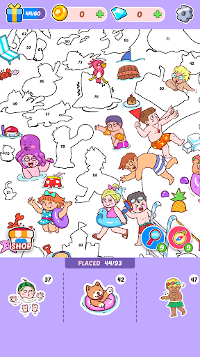Colorful Sticker: Find It ekran görüntüsü