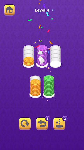 Color Coin Puzzle ekran görüntüsü