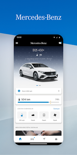 Mercedes-Benz ekran görüntüsü