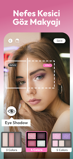 YouCam Makeup -Yüz Düzenleyici ekran görüntüsü
