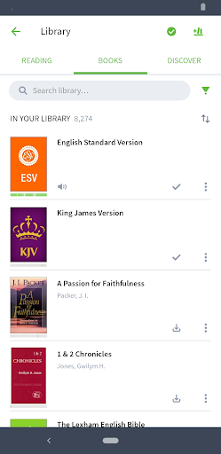 Faithlife Ebooks ekran görüntüsü
