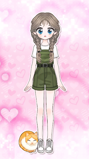 Stylist:Character dressup game ekran görüntüsü