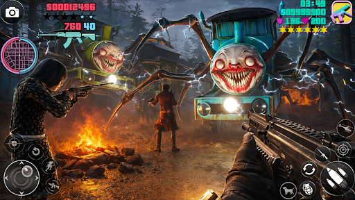 Monster Spider Train Survival ekran görüntüsü