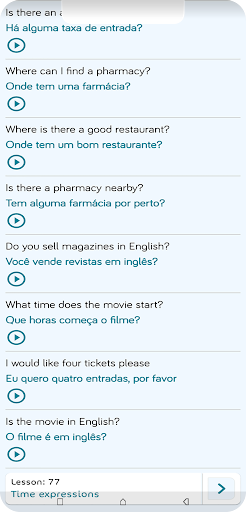 Learn Portuguese: Speak Fast ekran görüntüsü
