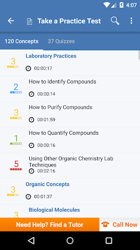 Organic Chemistry Practice ekran görüntüsü